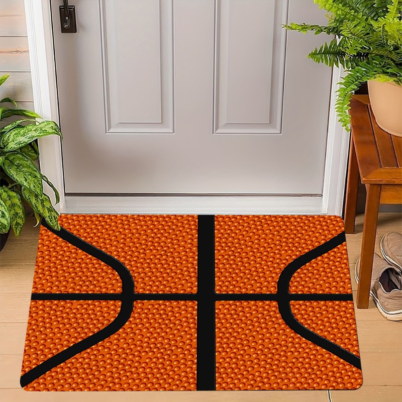 Outdoor Sport Area - Realistic Crack Concrete Basketball carpet Sport