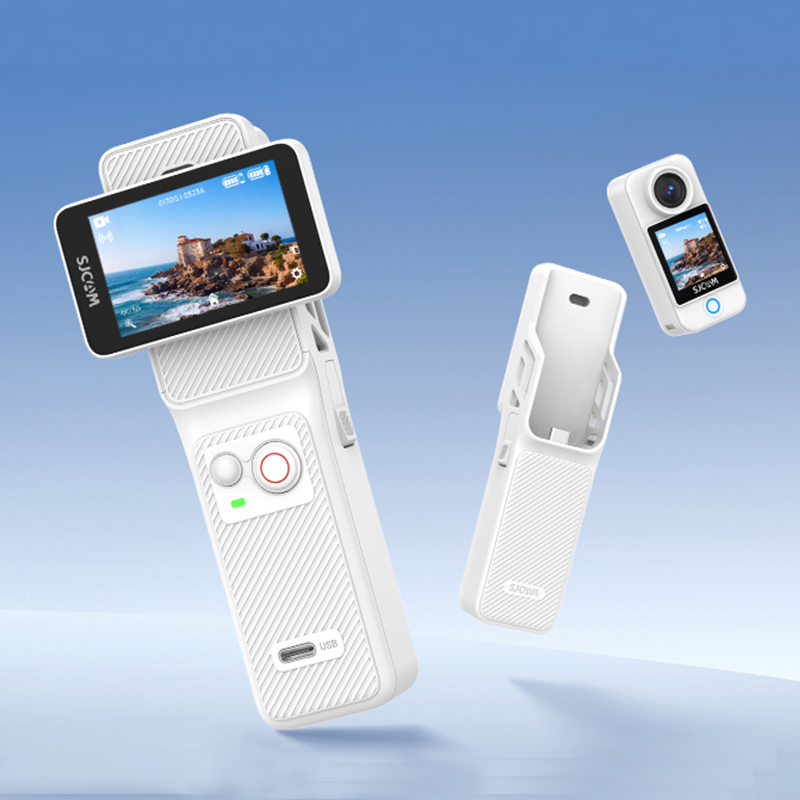 Outdoor Sport Live - SJCAM New White C400 Pocket Handheld