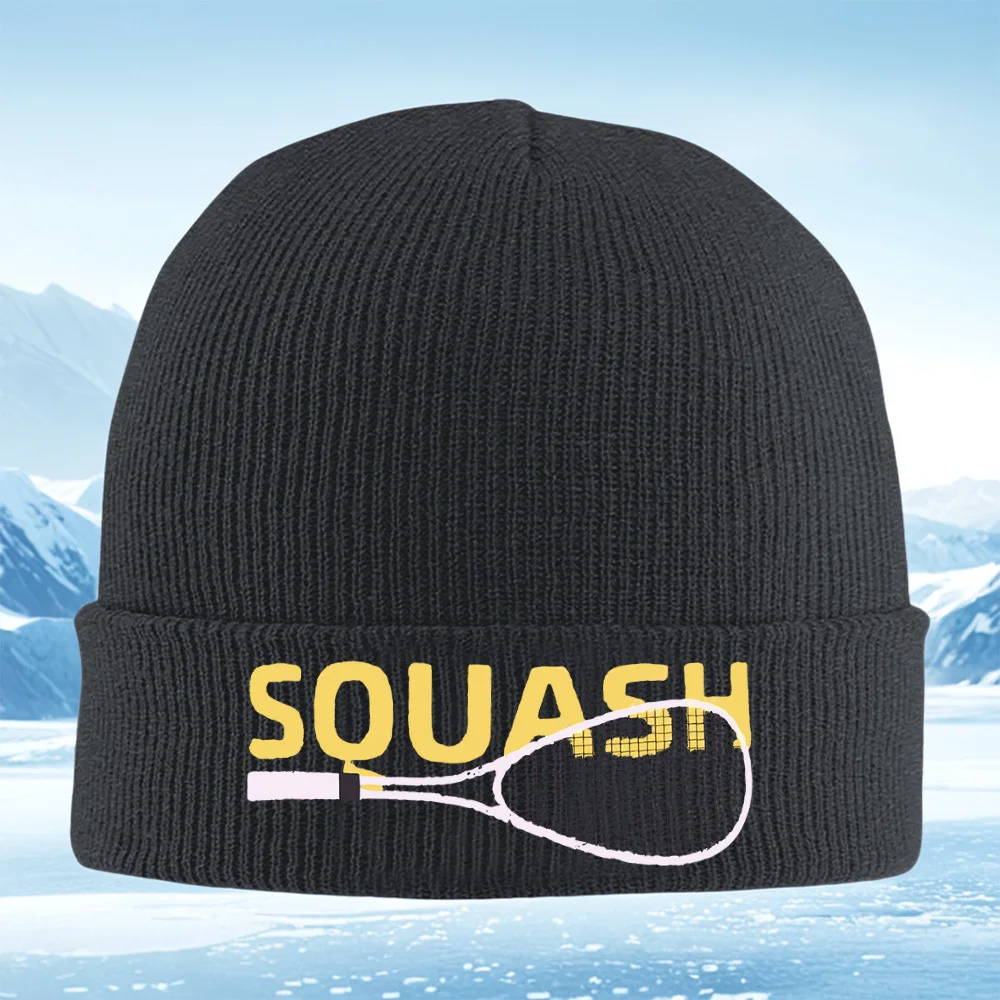 Outdoor Sport Background - 2026 Squash sport racquet on black