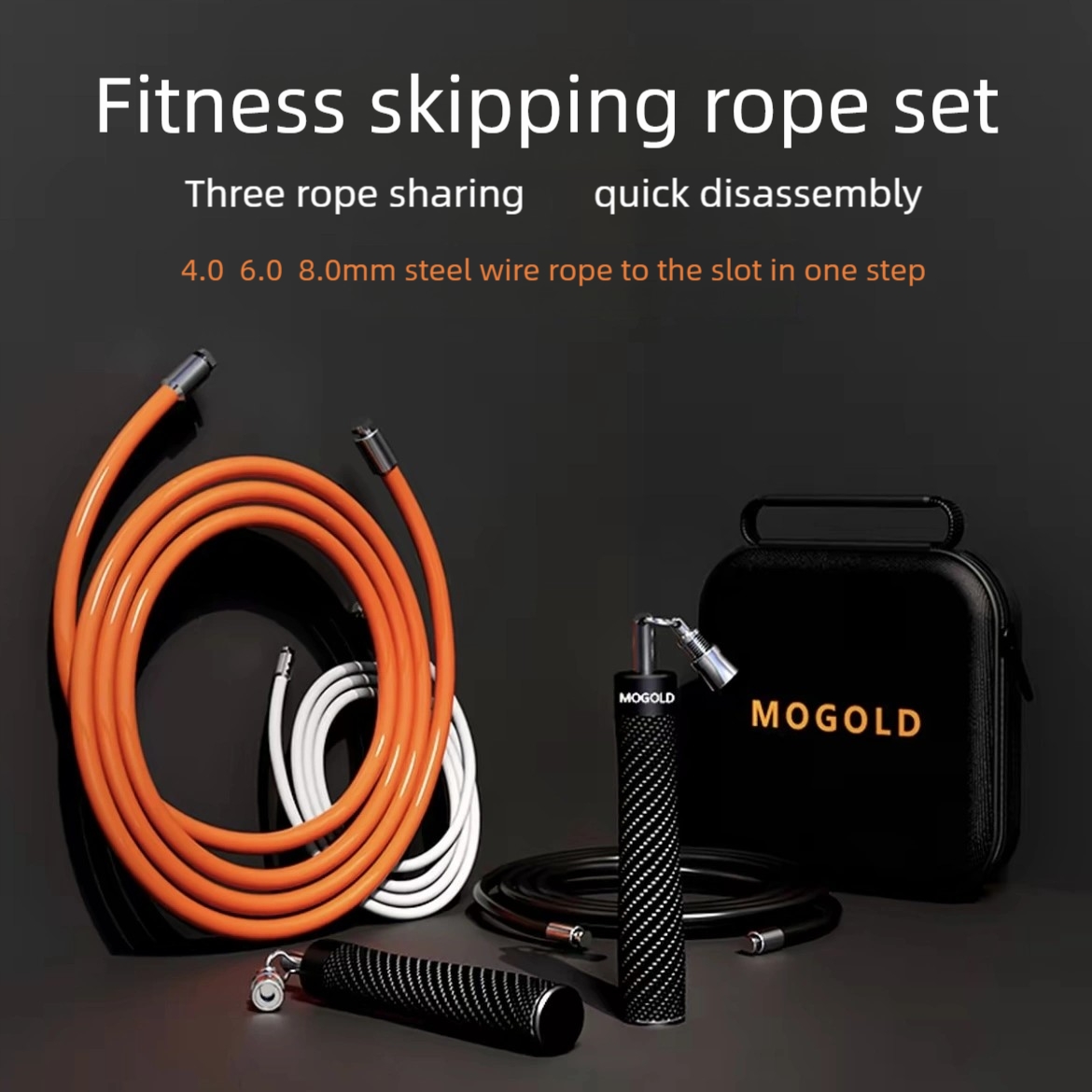 Speed Skipping Rope - MOGOLD High-Speed Jump Rope | Anti-Slip