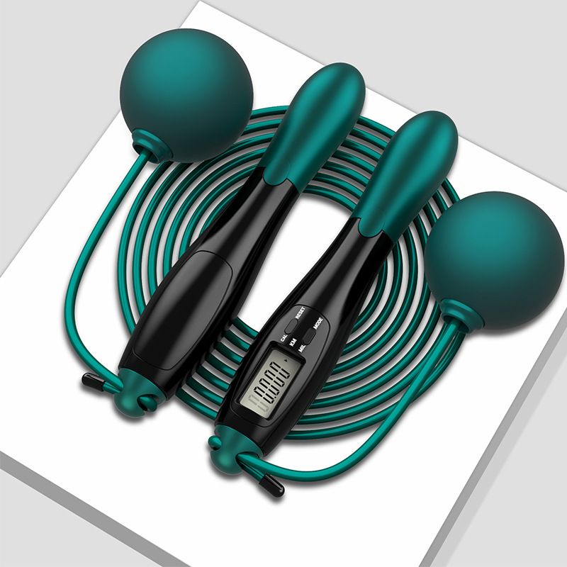Speed Skipping Rope - Adjustable Digital Counting Jump Rope with
