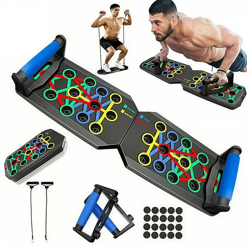 Outdoor Sport Bar - Foldable Push Up Board with Resistance