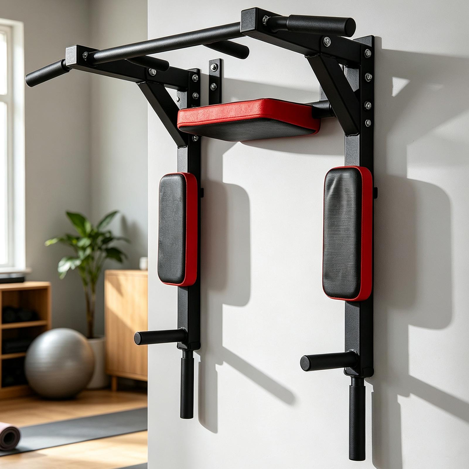 Outdoor Sport Bar - Wall-Mounted Pull-up Bar Fitness Horizontal Bar