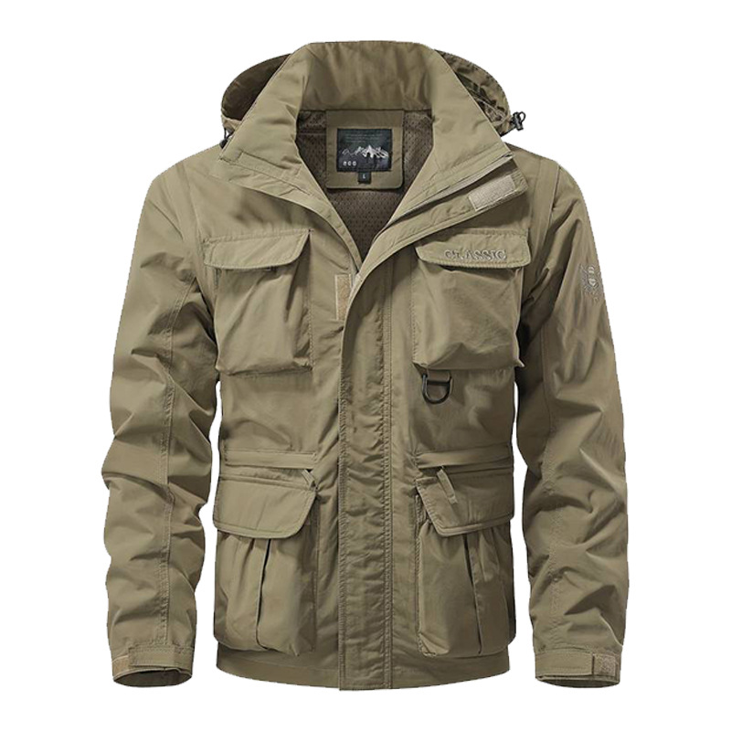 Men's Windproof Waterproof Jac - đánh giá và giá Outdoor Sport Jacket