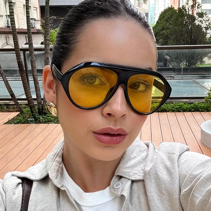 Fashion Oversized Pilot Sungla - đánh giá và giá Outdoor Sport Glasses