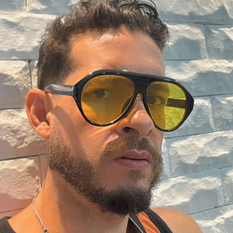 Fashion Oversized Pilot Sungla - đánh giá và giá Outdoor Sport Glasses