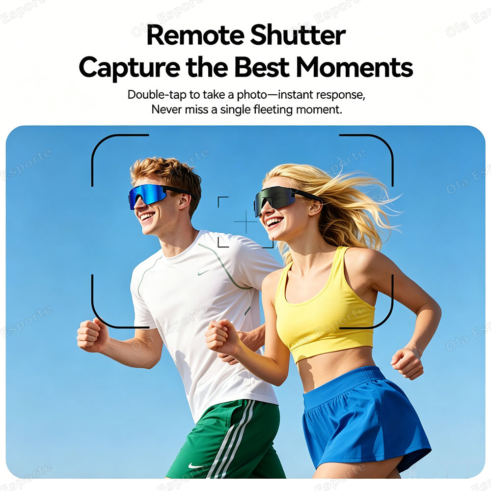 Cycling Smart Glasses HD Bluet - đánh giá và giá Outdoor Sport Glasses