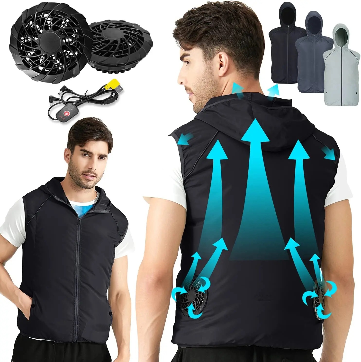 Summer Sport Fan Air Condition - đánh giá và giá Outdoor Sport Jacket Women'S