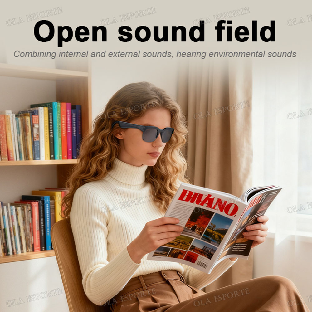 New Smart Bluetooth V5.3 Sungl - đánh giá và giá Outdoor Sport Glasses