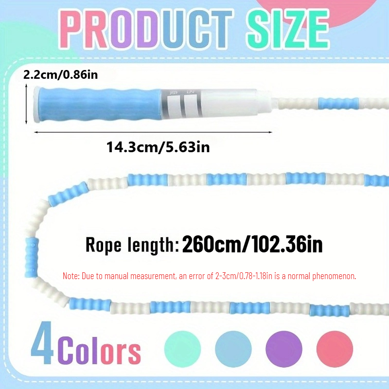 Bamboo Joint Soft Bead Skippin - đánh giá và giá Speed Skipping Rope