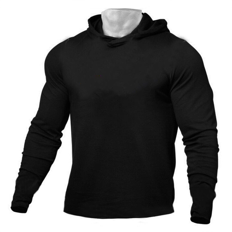 Plain Mens Hooded T-shirts Spr - đánh giá và giá Outdoor Sport Hoodie