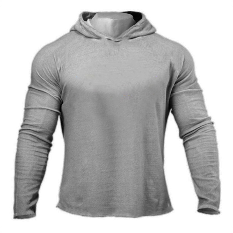 Plain Mens Hooded T-shirts Spr - đánh giá và giá Outdoor Sport Hoodie