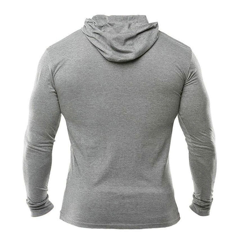 Plain Mens Hooded T-shirts Spr - đánh giá và giá Outdoor Sport Hoodie