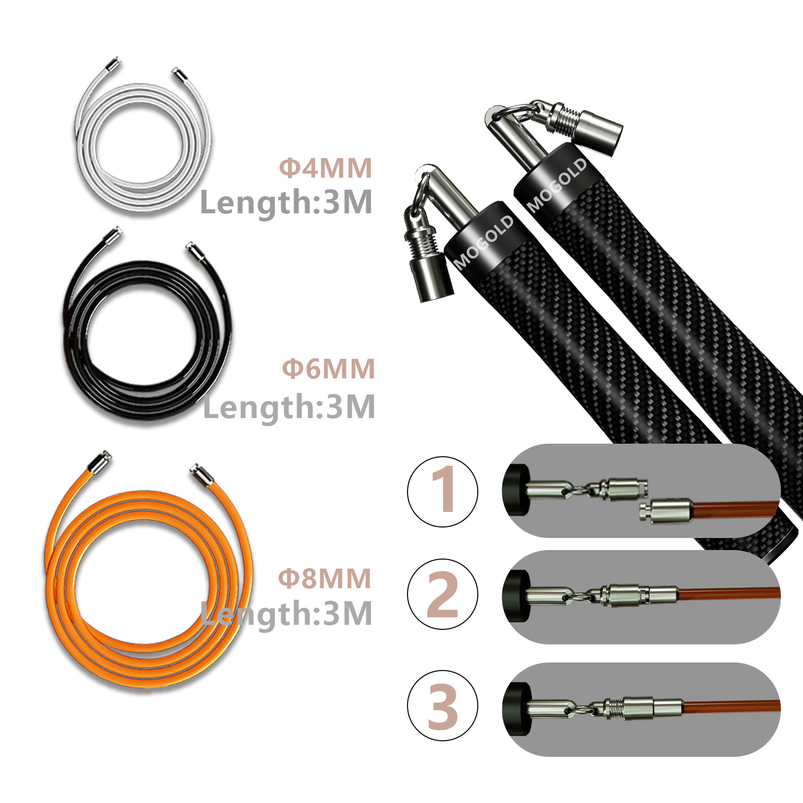 MOGOLD High-Speed Jump Rope |  - đánh giá và giá Speed Skipping Rope