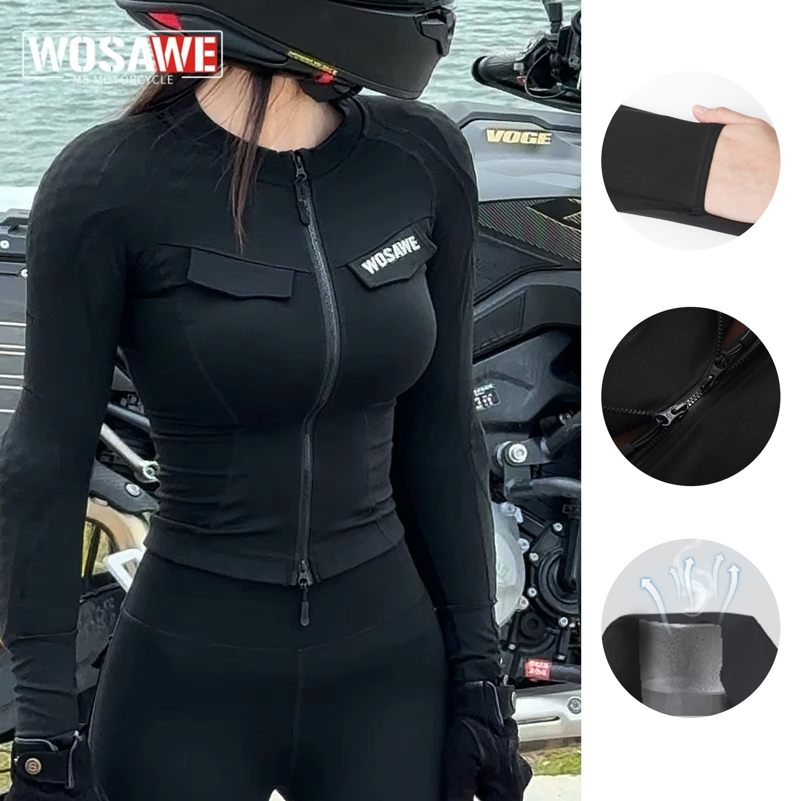 WOSAWE Motorcycle Jacket Refle - đánh giá và giá Outdoor Sport Jacket Women'S