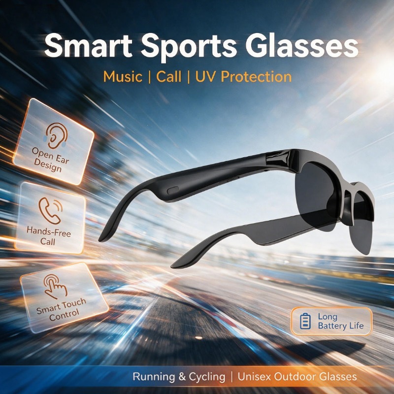 Bluetooth Open Ear Smart Glass - đánh giá và giá Outdoor Sport Glasses