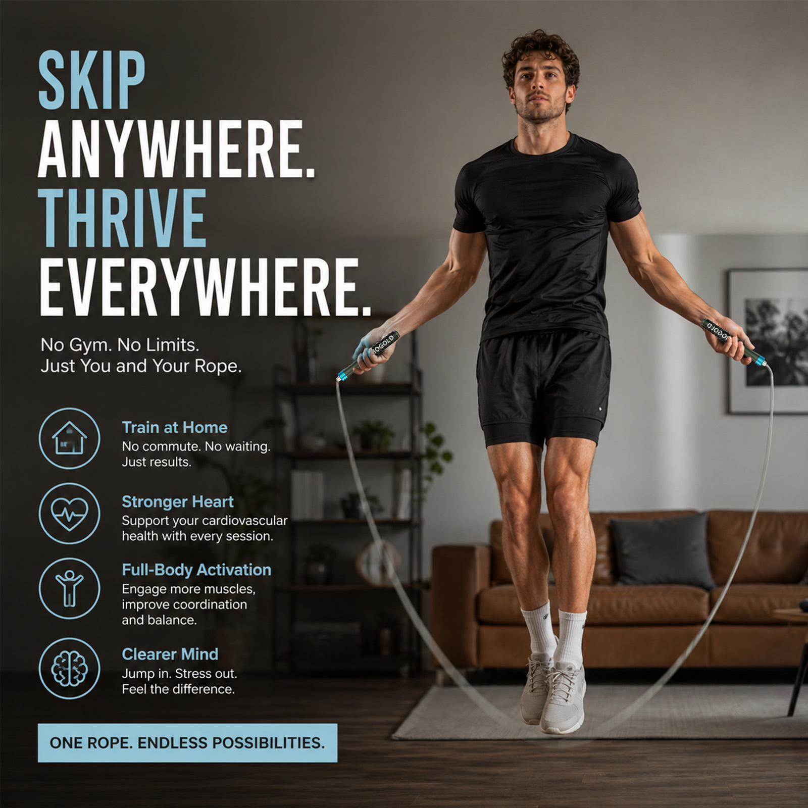 MOGOLD Professional Speed Jump - đánh giá và giá Speed Skipping Rope
