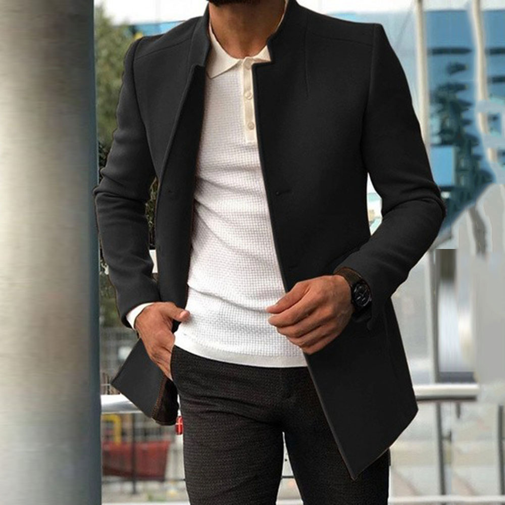 Wool Blend Blue Coat Mans Fish - đánh giá và giá Outdoor Sport Hobbies