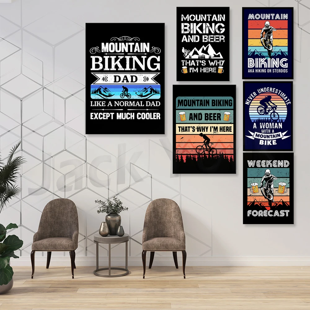 Go Mountain Bike Print Canvas  - đánh giá và giá Outdoor Sport Live