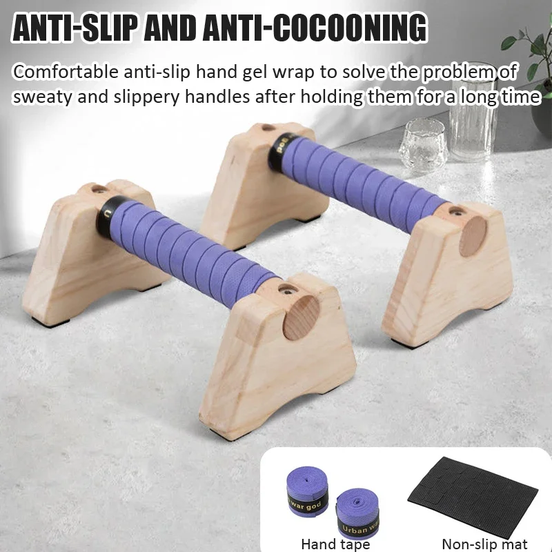 Wooden Push-up Stand Non-SlipP - đánh giá và giá Outdoor Sport Bar