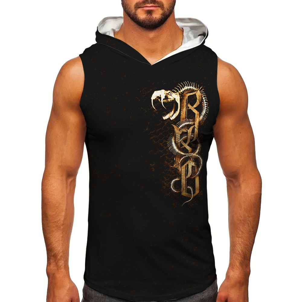 Men's Black Randy Orton Viper  - đánh giá và giá Outdoor Sport Hoodie